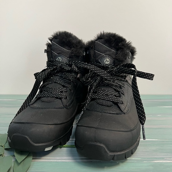 Merrell Weatherproof Leather Boots - Picture 4 of 14